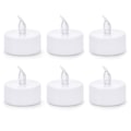 Miniatyrbillede 1 af 5: 12 STK Flammeløse LED fyrfadslys, realistiske og lyse, flimrende lange, perfekt fest, bryllup, fødselsdag, gaver Hom