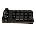 Miniatyrbilde 4 av 7: Mini Egendefinert Tastatur 14 Taster 3 Knotter Programmerbar Blå Bryter Hot Swappable Programmering Makrotastatur for Dataspill
