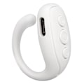 Miniatyrbilde 3 av 7: Mobiltelefon Bluetooth Fjernkontroll ABS Ringform Lang Batterilevetid Kamera Fjernutløser for Nettbrett Hvit