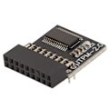 Miniatyrbillede 1 af 7: 18Pin TPM2.0 Modul Krypteringssikkerhedsmodul med Diskret Krypteringsprocessor til Windows