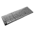 Miniatyrbillede 3 af 7: Keycap Sæt 132 Taster Høj Transparent PC CBSA Højde Mat Ergonomisk DIY Udskiftnings Keycaps til Mekanisk Tastatur Hvid