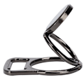 Miniatyrbillede 6 af 7: Telefon Ring Holder Roterbar Foldbar Magnetisk Oplukker Finger Kickstand Stand Sort