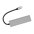 Miniatyrbild 2 av 7: USB C Hub 6 i 1 Aluminiumlegering 100W PD Laddning 4K UHD 5Gbps Överföring USB C Splitter för TV Monitor Projektor