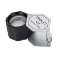 Miniatyrbillede 4 af 7: 10X Forstørrelsesglas Lupe Foldbar Optisk Linse Smykkekontrolværktøj