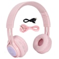 Miniatyrbilde 1 av 7: Fingertime BT06C+ On Ear Bluetooth Hodetelefon RGB Lys Barneheadset for Nettarbeid Klasse Læring Underholdning Musikk