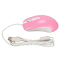Miniatyrbilde 2 av 7: Kablet Gaming Mus RGB Bakgrunnsbelyst 3500DPI 4 Knapp Ergonomisk Design Kablet Datamus Rosa