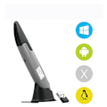 Pikkukuva 3 / 5: Langaton osoitinhiiri Optinen USB USB -piirustuskynä Mini PC -hiiret Black