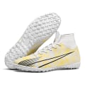 Miniatyrbillede 3 af 5: Herrefodboldsko Skridsikre mænds fodboldsko, græsfodboldsneakers 2L20167-1 Gold 47