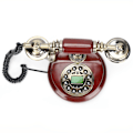 Miniatyrbild 7 av 7: CT‑8026 Retro Fasttelefon Trådbunden Gammaldags Antik Telefon Lämplig för Hem och Kontor