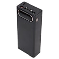 Pikkukuva 6 / 7: L16 16x18650 DIY Power Bank 2 USB -ulostuloa 22,5 W:n pikalataus Akkukotelon kotelo LCD-näytöllä ja Micro Type C -sisääntulolla, musta