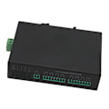 Miniatyrbilde 6 av 7: Seriell RS232 RS485 RS422 til Fiber Konverter Toveis Optisk Modem 8 Port Støtte 128 Enheter Seriell Enhetsserver EU Plugg