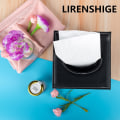 Miniatyrbillede 3 af 5: Vævæskeskrinholder, Vævæskeskrin Cover Serviettholder PU Læder Vævæskespender Ansigts Vævæskeskrin til hjemmekontor Bil Vævæskeskrin Cover (sort)