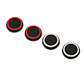 Miniatyrbillede 6 af 6: 4 stk. Tommelgrebshætter Blødt Silikon Forhindrer Glidning Udskiftning Joystick Tommelfinger Stick Hætte til Steam til ROG Konsol