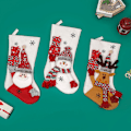 Miniatyrbild 5 av 7: Julstrumpor för julgransprydnader Kid hängsmycke presentpåse 3