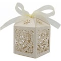 Miniatyrbild 1 av 5: 100 Pack Love Heart Laser Cut Bröllopsfest Favor Box Godispåse