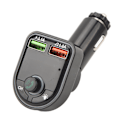 Miniatyrbillede 4 af 7: P6 Bluetooth 5.3 Transmitter Trådløs Radio Bluetooth Biladapter MP3 Musikafspiller med Farvede Ambient Lys
