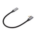 Miniatyrbillede 7 af 7: 0.25M PD 100W Type C 3.1 Gen2 10Gbps 4K 60Hz HD Projektionsskærm Opladningsdata Strømledning