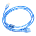 Miniatyrbild 3 av 7: Data Line Hane till Hona Mässing Dubbelskärmad USB 2.0 Förlängningskabel för Dataöverföring 5 Meter