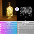 Miniatyrbillede 4 af 5: Fairy Lights RGB, 33ft 100 LED String Lights, Synkroniser med mus
