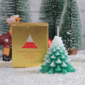 Miniatyrbilde 5 av 9: Julelys med farget voks, julepynt red