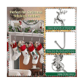Miniatyrbilde 4 av 5: Kroker Julstrumpe Krok Juledekorasjon Tre Peis Krok Ornament Julekrok