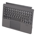 Pikkukuva 4 / 7: Langaton näppäimistö BT5.0 Ultra Slim Touchpad PU-nahkaa Helppo hallinta Nopea vaste Tablettinäppäimistö Go 1 2 3:lle Värikkäällä taustavalolla (450mAh akku)