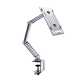 Miniatyrbillede 1 af 5: Bogstativ i aluminiumslegering Stabilt stativ til bærbar computerkonsol til tablets Type 2 Silver