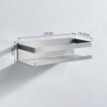 Miniatyrbilde 4 av 5: 1/2 flaskeholder for krydderboks i rustfritt stål for kjøkken M 1Set
