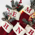 Miniatyrbild 1 av 9: Julstrumpa bokstavsstrumpa Julgranshängsbokstav Letter R