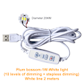 Miniatyrbillede 1 af 8: DC 5V Dæmpbar LED-chips SMD LED-lampe DIY Light Justerbar LED A3