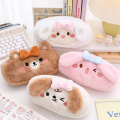 Miniatyrbilde 3 av 7: Pennal Case Mykt etui White with brown
