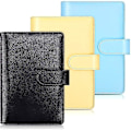 Miniatyrbillede 1 af 5: A6 Pu-læder cover til notebook. Genopfyldelig 6-rings ringbind. Personlig arrangør