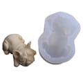 Miniatyrbillede 1 af 5: 3d fransk bulldog form til at lave form DIY
