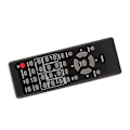 Pikkukuva 3 / 7: Yleiskäyttöinen projektorin kaukosäädin Hitachi MC TW3506 MC AX3006 CP TW3003 CP AX3005 CP BW301WN P X4021n Cp X417 -malleille
