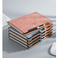 Miniatyrbillede 7 af 8: Læder Notesbog Kontor Notesblok Brevpapir Dagbog Rosa