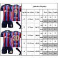 Miniatyrbild 3 av 3: Barcelona hemma nr 10 Messi nr 9 Pedri fotbollskläder #9 12-13Y
