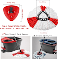 Miniatyrbilde 2 av 4: 4 erstatningsmopper for Vileda Turbo 2 i 1 EasyWri
