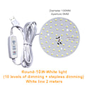 Miniatyrbillede 1 af 8: DC 5V Dæmpbar LED-chips SMD LED-lampe DIY Light Justerbar LED A13