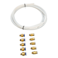 Miniatyrbilde 3 av 7: PTFE-slange med PC4 M6 KJH04 M6 pneumatiske koblinger for 1,75 mm filament PLA ABS for Bambu Lab 3D-printer