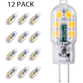 Pikkukuva 1 / 5: G4 LED-lamput 12 kpl, lämmin valkoinen
