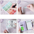 Miniatyrbillede 2 af 2: Budgetbind for at spare penge A6 Budgetbind grey
