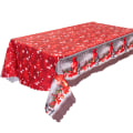 Miniatyrbilde 2 av 5: Juleduker, juledekorasjonsbord, avtørkbar style 3