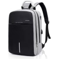 Miniatyrbilde 1 av 4: TD® Vanntett Tyverisikker Bærbar 15,6-tommers Databackpack med USB-Ladingspورت og Headset Port - Grå