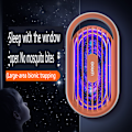 Miniatyrbild 2 av 11: Bug Zapper, Mygg Zapper inomhus utomhus Orange
