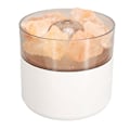 Miniatyrbillede 5 af 7: Aroma Lampe Luftfugter Farverig Komfortabel Multifunktionel Krystalsalt Lys Diffuser DC5V 200ML til Hjemmet Hvid
