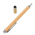 Miniatyrbilde 2 av 7: Stylus Penn 2 Funksjoner Praktisk Kompakt Bærbar Praktisk Berøringspenn for IOS Nettbrett for Kindle for IPhone Gull