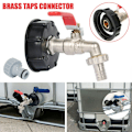 Miniatyrbilde 1 av 8: Adapter for IBC-tanklokk med messinghette