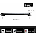 Miniatyrbillede 4 af 5: Akvarielys LED Fisk Tube Lampe Vandtæt Akvariefarve Undervands Akvarielys (31cm EU stik)