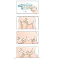 Miniatyrbild 5 av 5: 100 stycken löpare Nip Protector Nipple Guard Nipple Chafing Pasty Set 3,5 cm Ultra Running