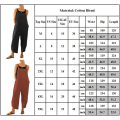 Miniatyrbillede 3 af 3: Dame Sommer Casual Løse Bukser Wide Leg Bukser Træningsbukser aprikos apricot S